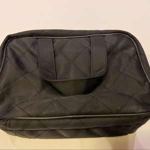 Black Mary Kay Cosmetics Tote and Organizer with Brush and 2 removable Pouches.